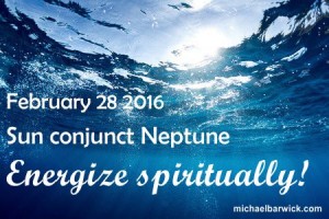 Sun conjunct Neptune